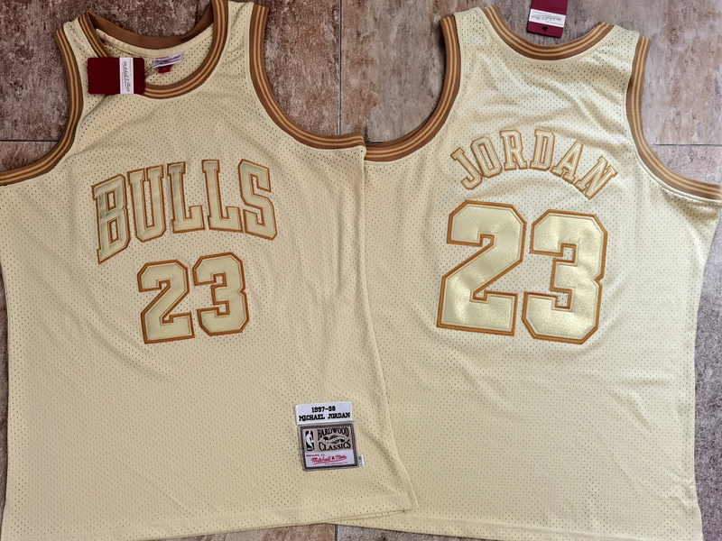 Men Chiago Bulls #23 Michael Jordan 1997-98 Midas Swingman Jersey Print